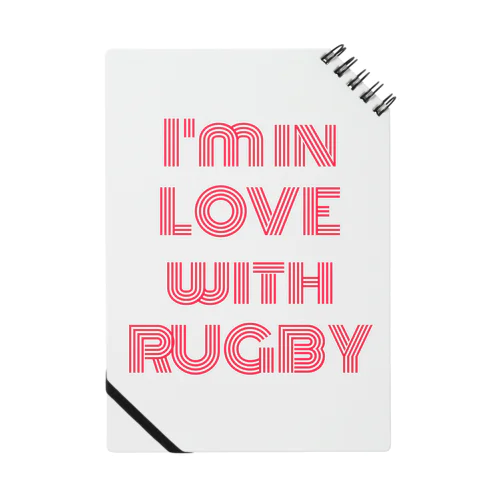 I'm  so much in love with RUGBY ノート
