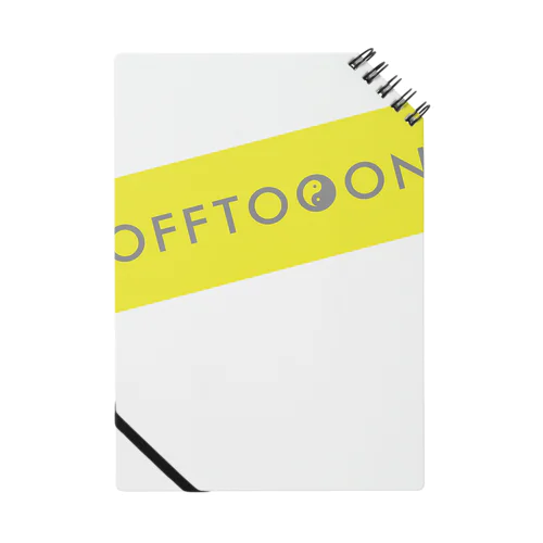 OFFTOOON-Tシャツ Notebook