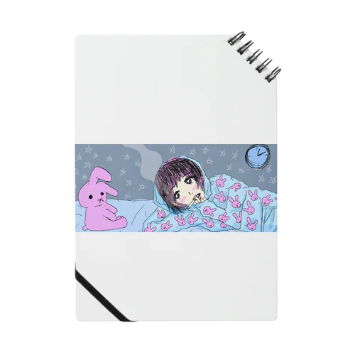 うさぎのパジャマの女の子 Notebook