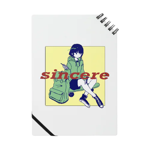 sincere  ノート