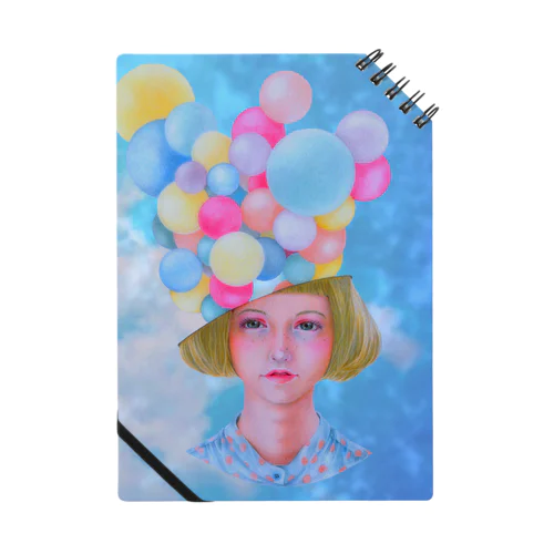 Bubble collage Notebook