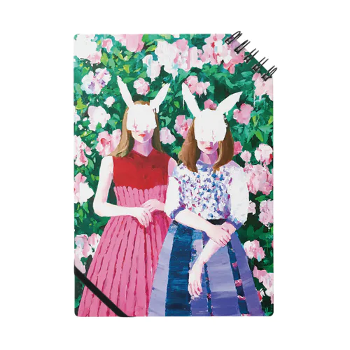 Resonating flowerグッズ Notebook