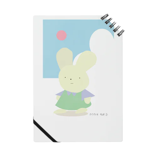 無表情なウサギちゃん ノート