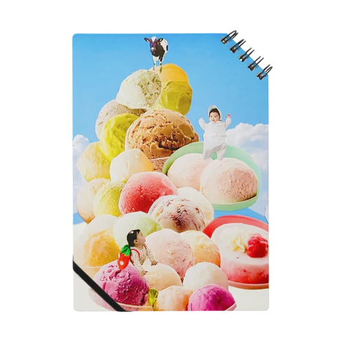 Ice cream mountain Notebook