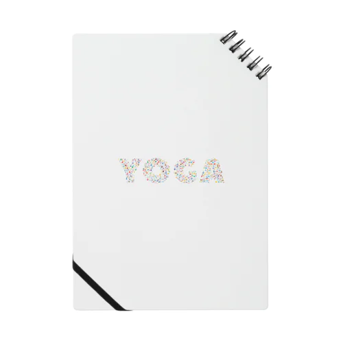 ヨガシルエット「YOGA」 Notebook