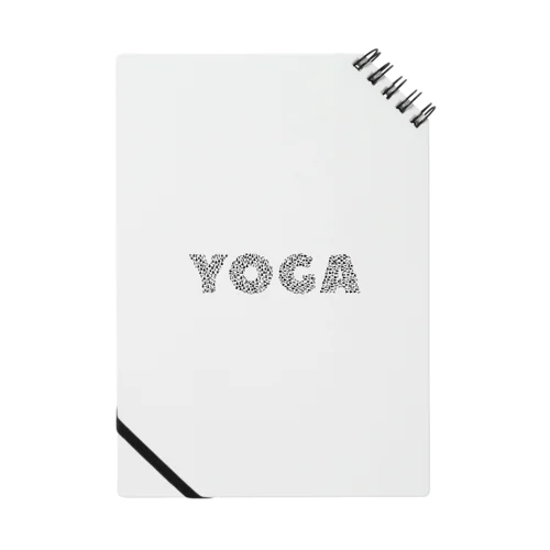 ヨガシルエットYOGA（ブラック） Notebook