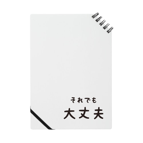 それでも大丈夫 Notebook