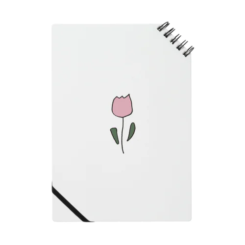 pink tulip Notebook