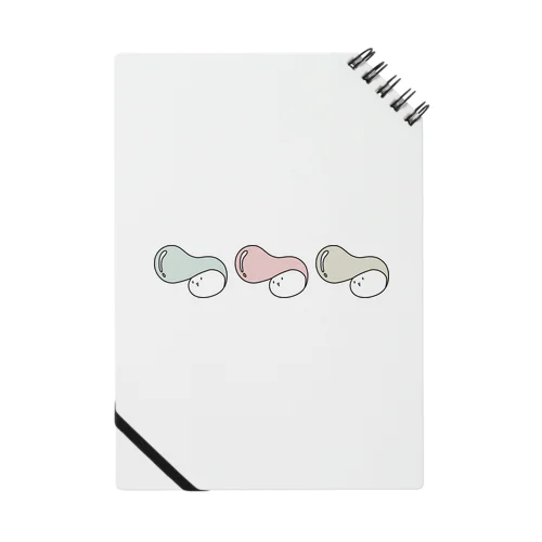 Reeeeegent-kun 3colors Notebook