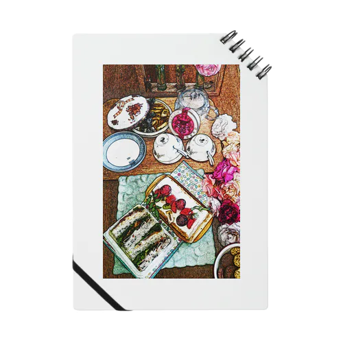 Afternoon Tea Party Notebook