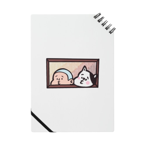びぃ助と犬の窓からひょっこり Notebook