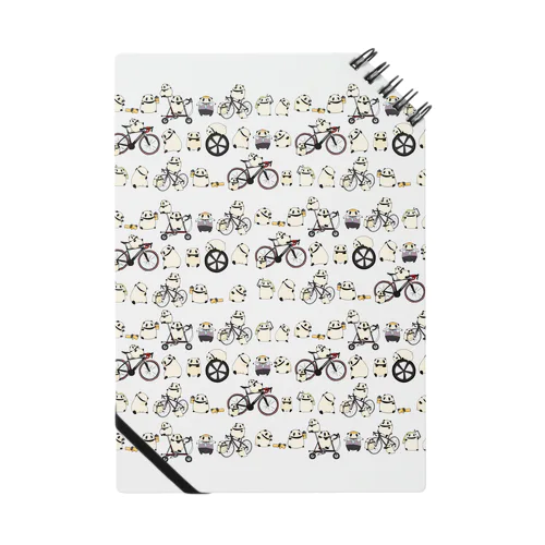 もにょぱんだ自転車1 Notebook