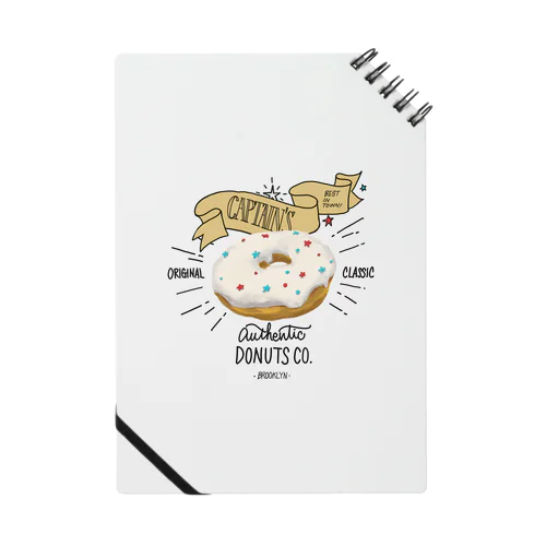 CAPTAIN'S DONUTS Notebook
