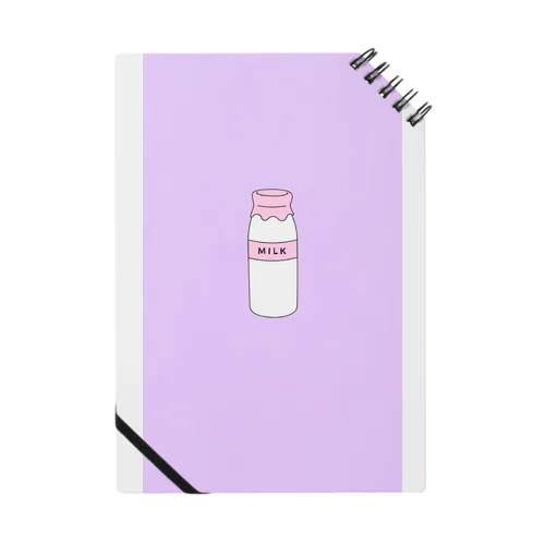 ぱすてるぱーぷる×ぴんくの牛乳瓶 Notebook