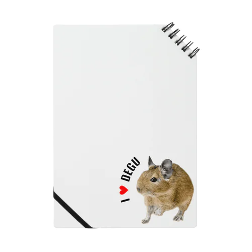 I Love Degu 文具 ノート