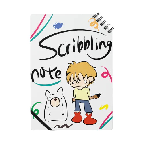 scribbling note Notebook