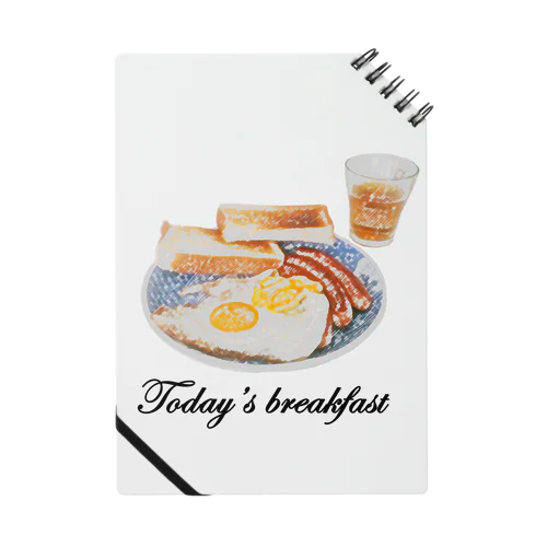 今日の朝食シリーズ1 Notebook