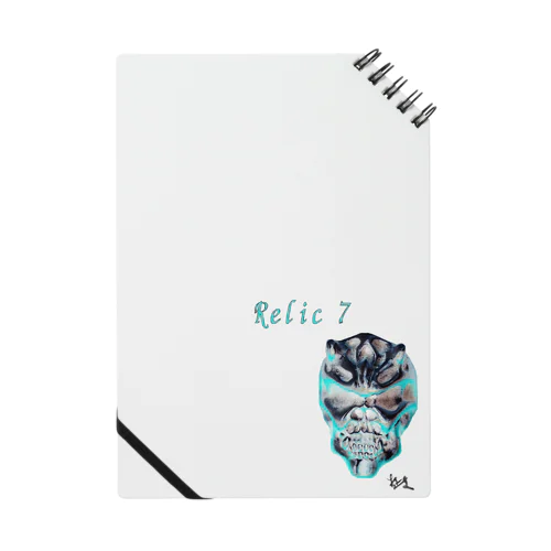 Relic 7　二角鬼スカル Notebook