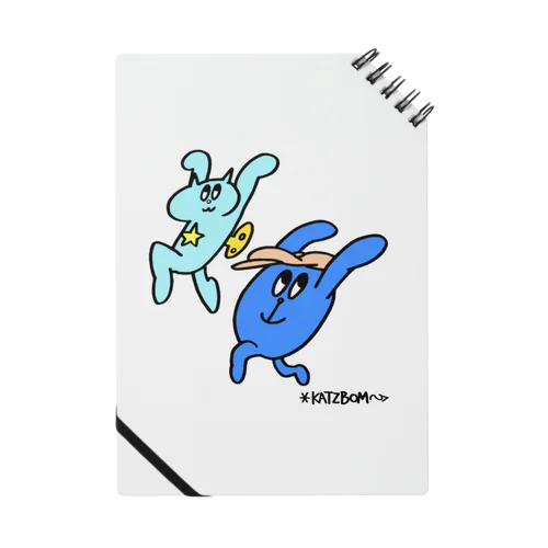 ネジネコとモンタナ〜ジャンプ！ Notebook