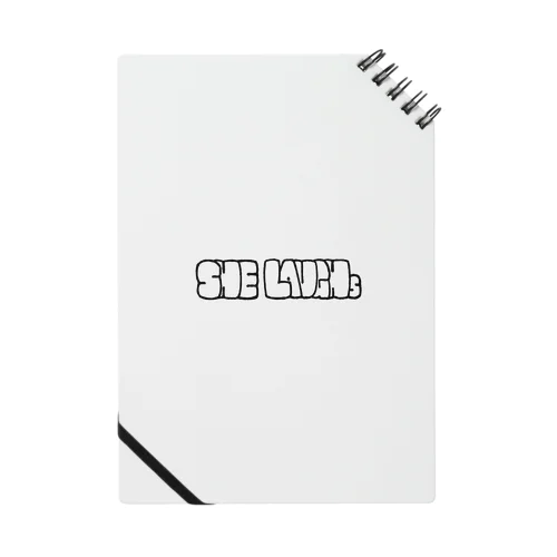 SHE LAUGHs Notebook