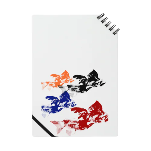uchino_goldfish_multicolor Notebook