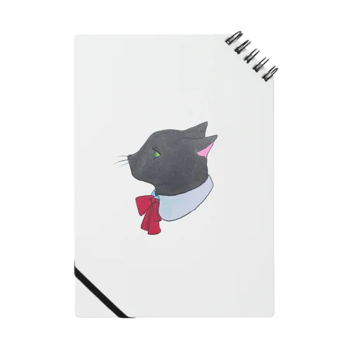 黒猫のレディー ノート