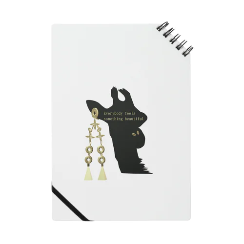 キリンとイヤリング Notebook