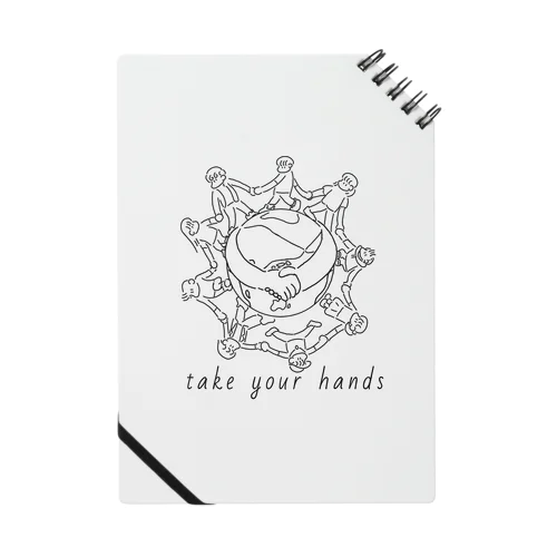 take your hands Notebook