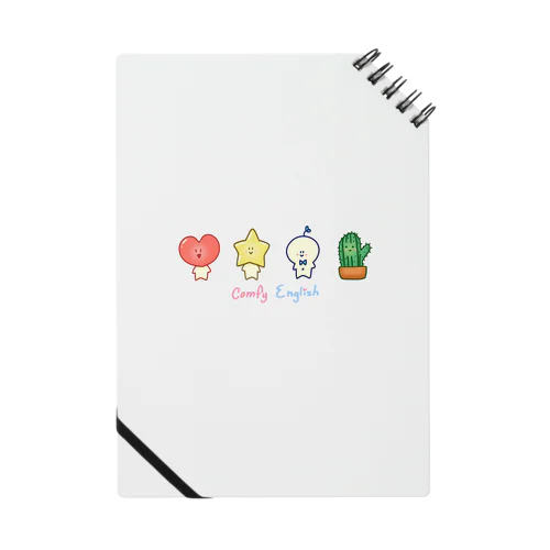 Comfy Friends こども英会話グッズ Notebook