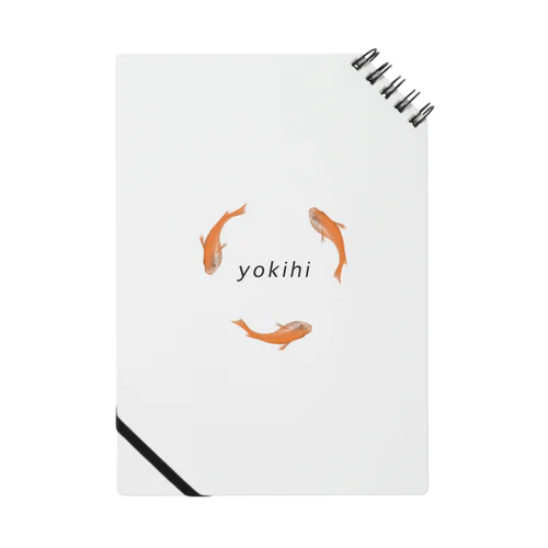 メダカ(楊貴妃)グッズ Notebook