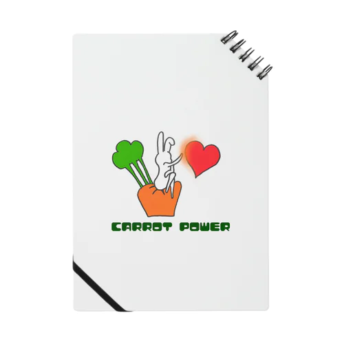 carrot power　うさぎ Notebook