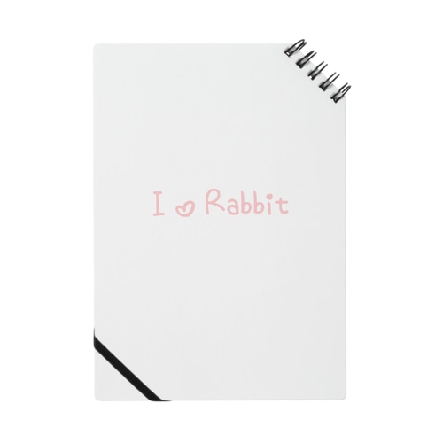 I ♡ Rabbit Notebook