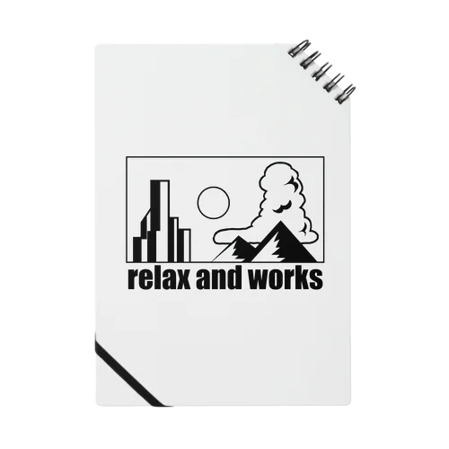 relax and works items Notebook