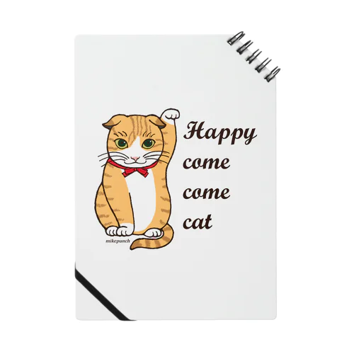 Happy-come-come-cat ノート