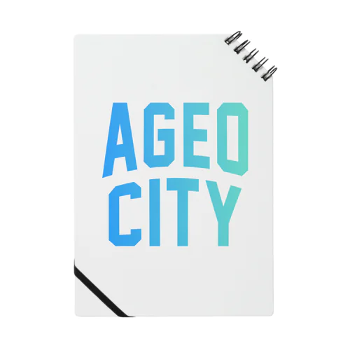 上尾市 AGEO CITY ノート