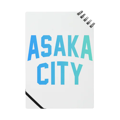 朝霞市 ASAKA CITY Notebook