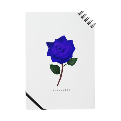 Blue Rose “BRILLIANT” Notebook