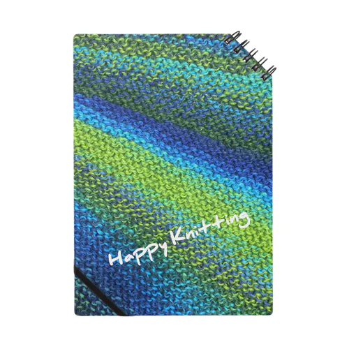 Happy Knitting Stripes Notebook