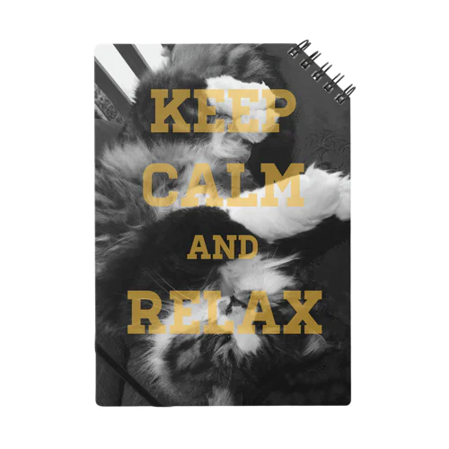 KEEP CALM AND RELAX ノート