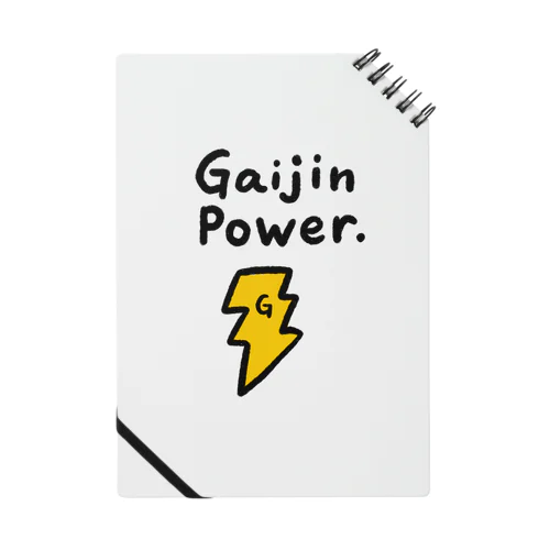 外人パワー Gaijin Power Notebook