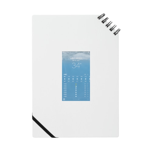 温度 Notebook