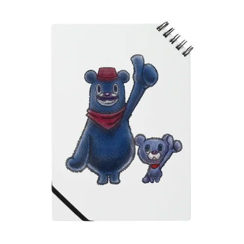 HITCH BEAR & DAD Notebook