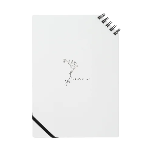 かすみ草 logo Notebook