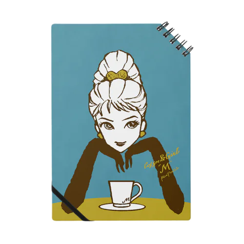 Coffee&Girl "No.M" Notebook