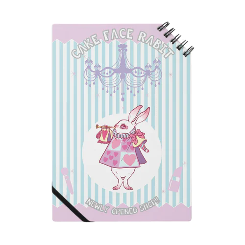 CAKE FACE RABIT Notebook