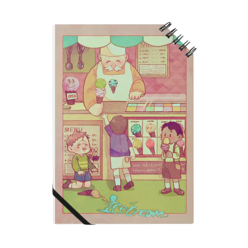 ice cream Notebook