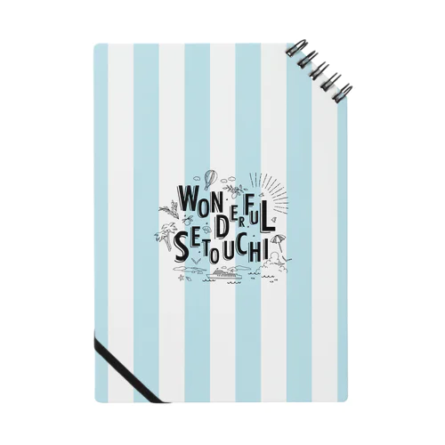 WONDERFUL SETOUCHI BLUE Notebook