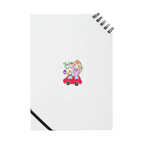 Baby In Car Notebook