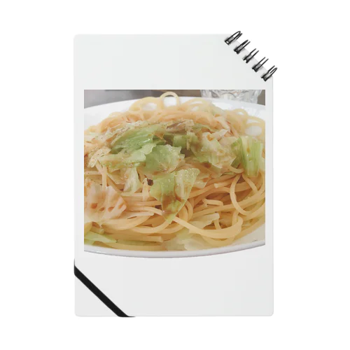 醤油ごま油キャベツスパゲッティ🍝 Ongakus photo goods Notebook