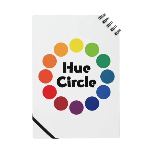 Hue Circle 色相環12 Notebook